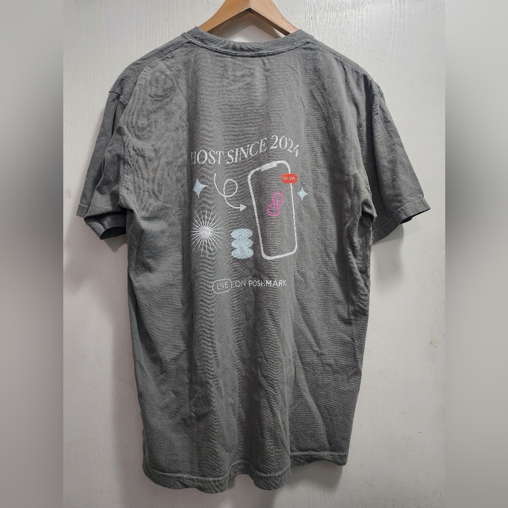 Poshshows Host Since 2024 shirt Posh exclusive swag tee 100% cotton L